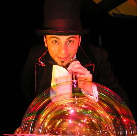 La magia delle bolle di sapone
