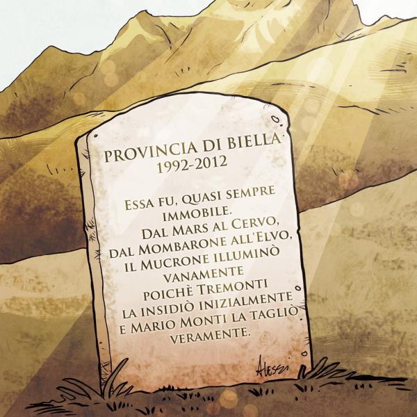 La provincia verrà cancellata