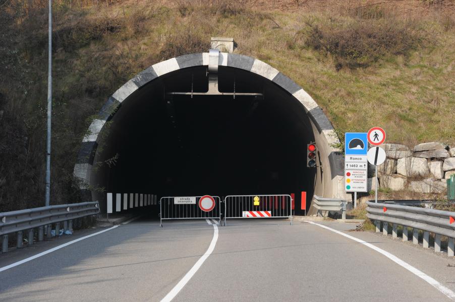 La Galleria della Volpe resterà chiusa al traffico per dodici giorni