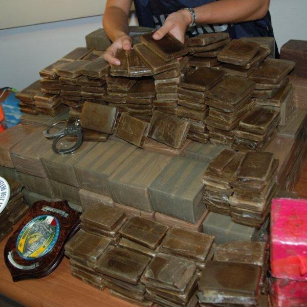 Sequestrati 125 chili di hashish
