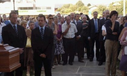 Una grande folla<BR> per l'addio a Diego Rossetti