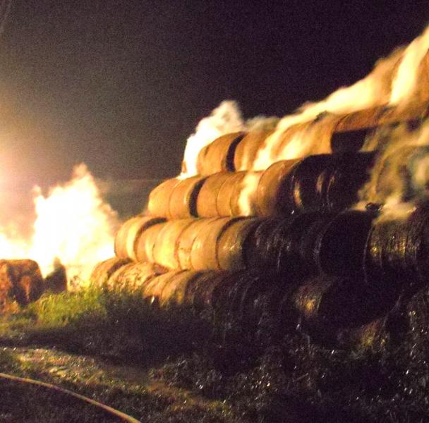 Vigellio,<BR> notte di fuoco