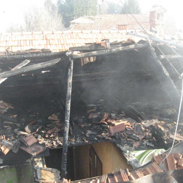 Senza casa per un incendio