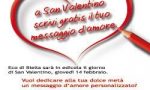 A SAN VALENTINO SCRIVI GRATIS IL TUO MESSAGGIO D'AMORE SU ECO DI BIELLA