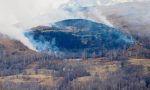 Fiamme al Tracciolino e in Baraggia