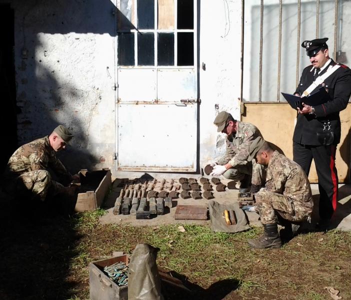 In casa le bombe della guerra