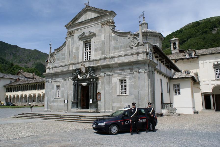 Messa a Oropa per i carabinieri