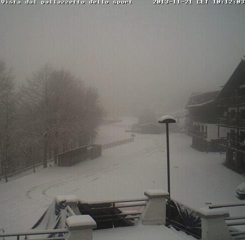 Prima neve sui monti <BR> E non è finita qui