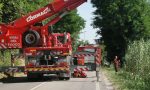 Scontro auto e Tir, Provinciale chiusa