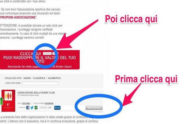 Realizza il sogno del Biella Rugby, dai il tuo voto su Facebook