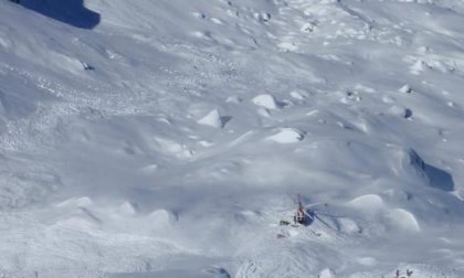 Salvi i due alpinisti travolti dalla valanga