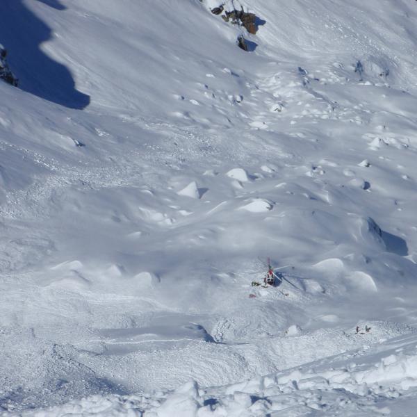 Salvi i due alpinisti travolti dalla valanga