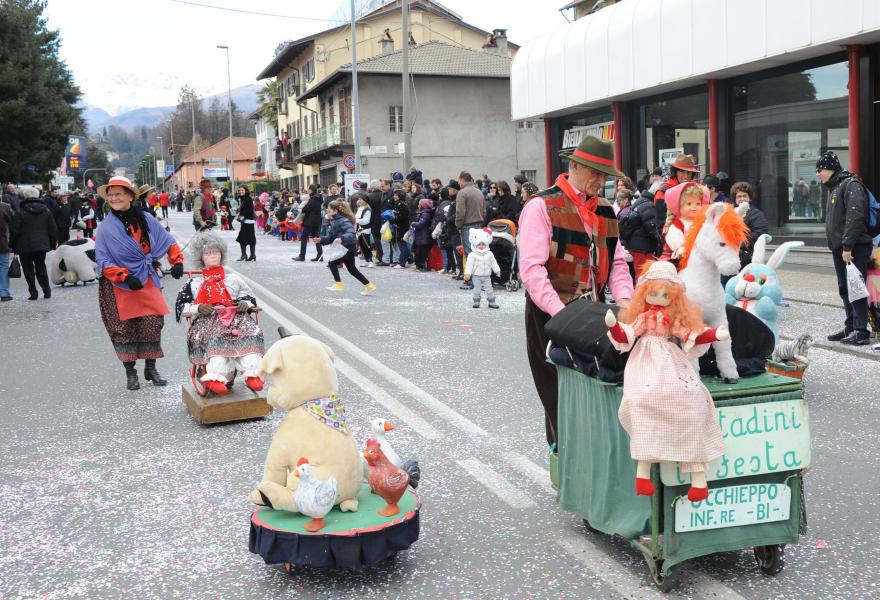 Domenica la sfilata per le vie di Chiavazza