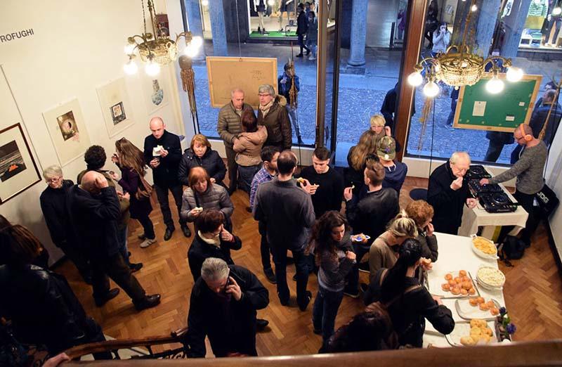 Inaugurazione Mostra L'Isola Dei Profughi Di Giorgio Cigna