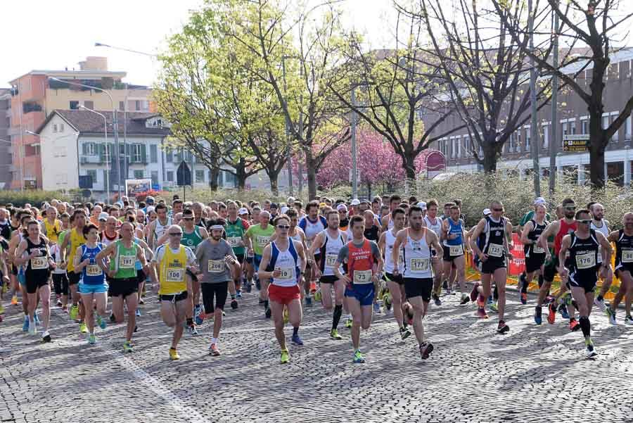 Partenza Gara Podistica Biella-Graglia