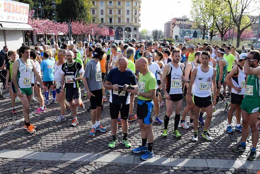 Partenza Gara Podistica Biella-Graglia