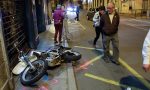 Incidente Via Repubblica Auto Tampona Motociclista