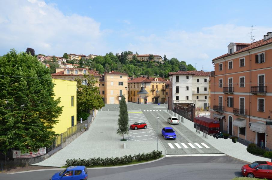 Piazza Cossato inaugura