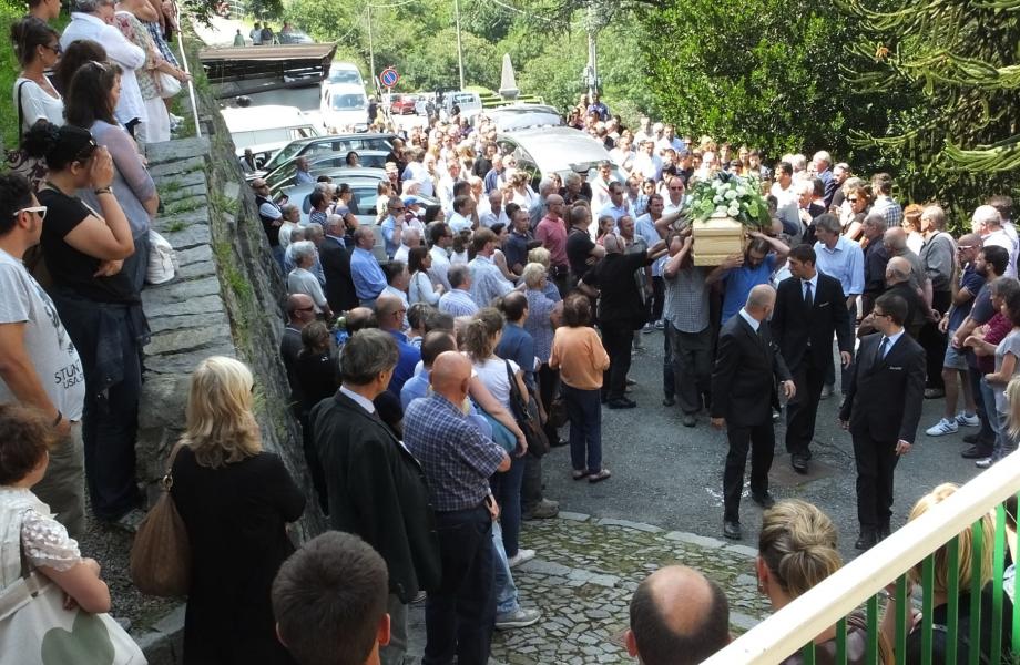 In tanti per l’addio a Oreste Martinazzo