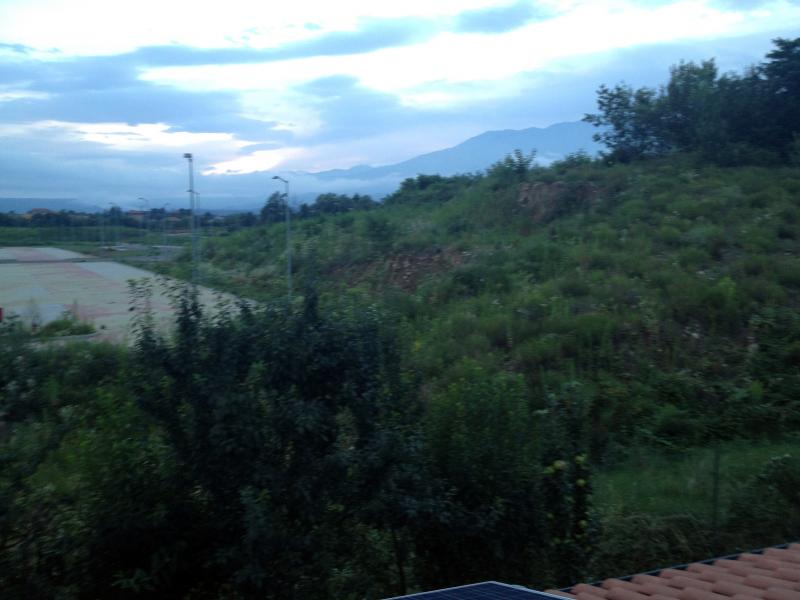 La collina che nega il panorama