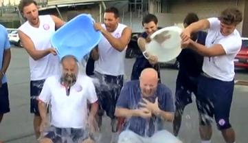 #IceBucketChallenge – Doccia gelata per il Presidente Angelico e Coach Corbani