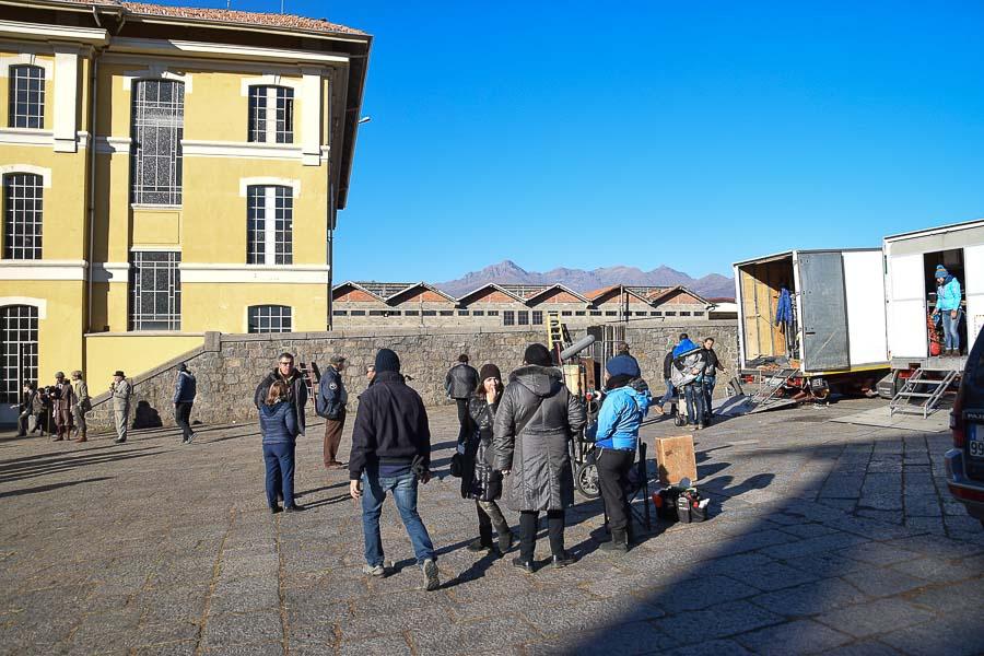 Riprese Sul Set Fiction Luisa Spagnoli