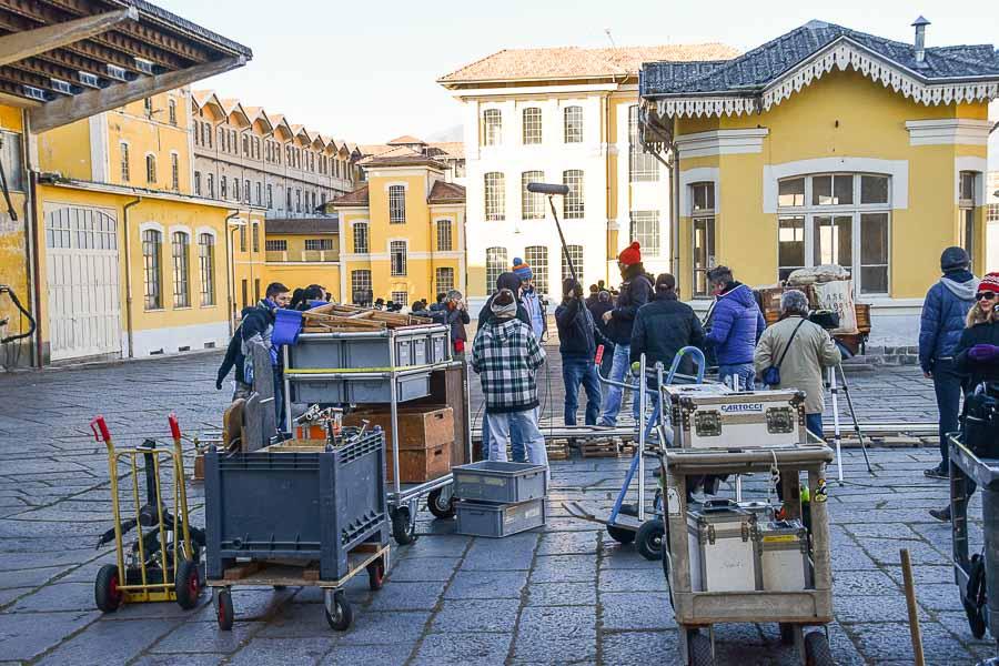 Riprese Sul Set Fiction Luisa Spagnoli