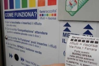 Buoni sconto in cambio di... rifiuti