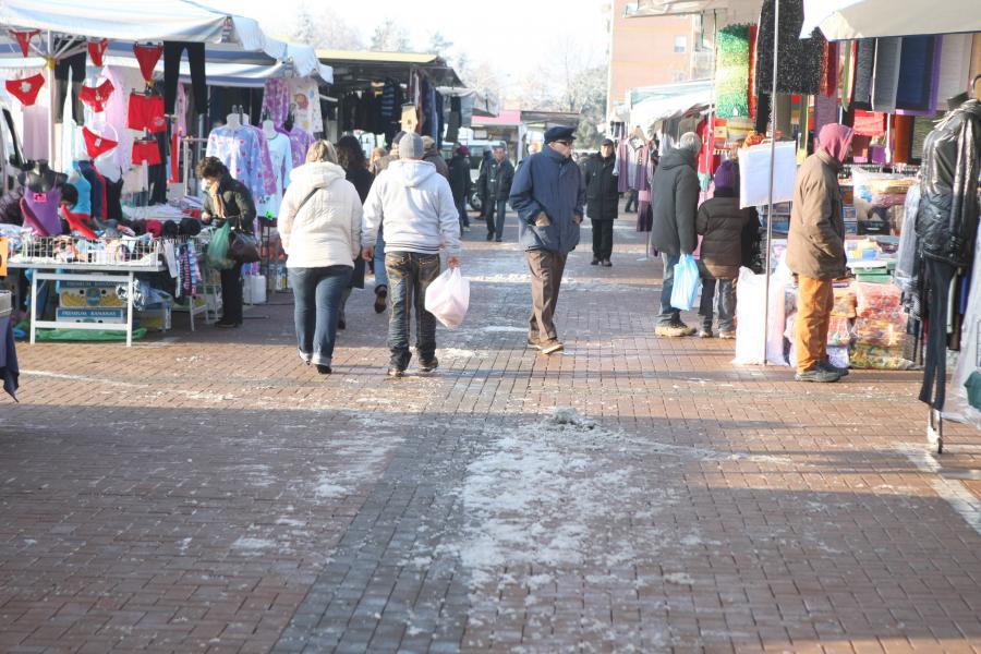 Mercato, le cure degli ambulanti