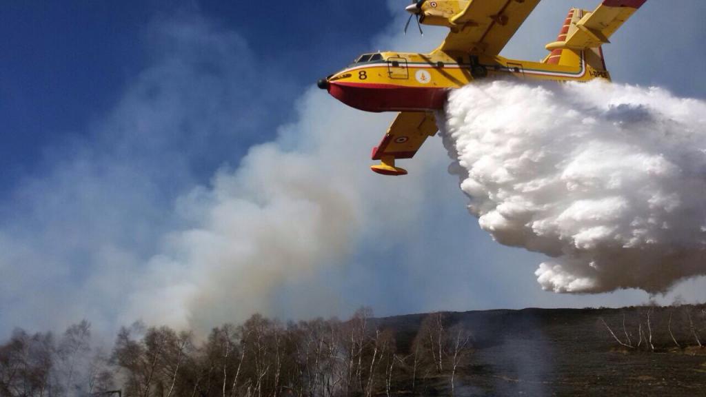 Stato di allerta della Regione per gli incendi