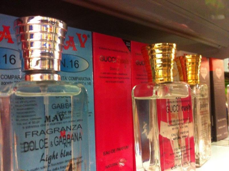 I profumi erano contaffatti