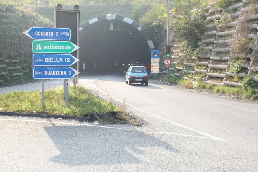 Galleria della Volpe: limiti a 50 km/h