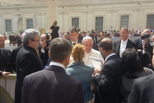La Passione di Sordevolo ricevuta dal Papa