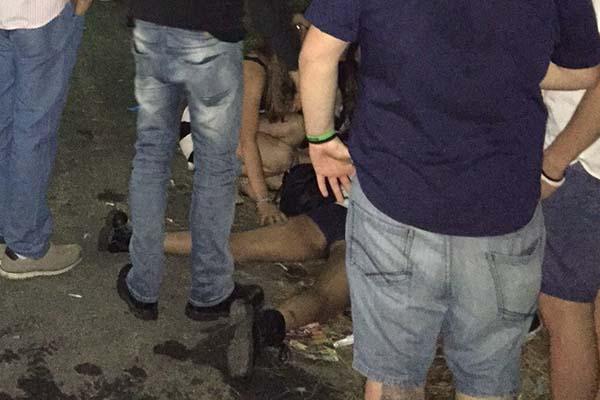 Rischia una strage nella movida