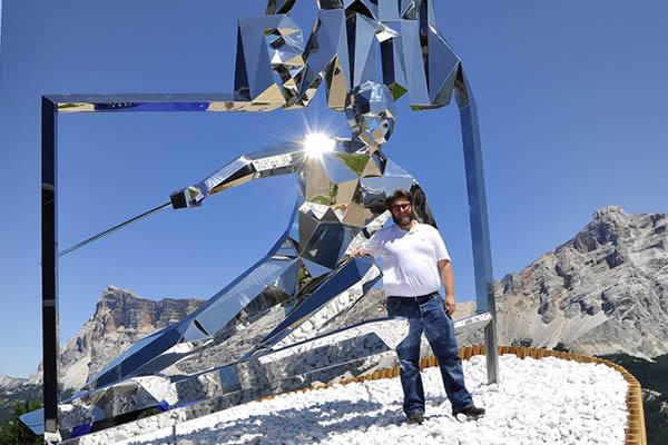 Daniele Basso inaugura “Gigant” in Alta Badia