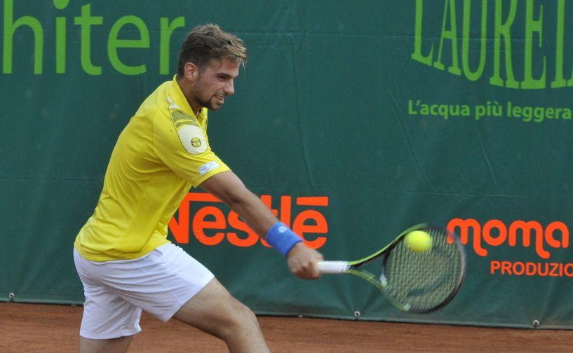 PULCRA LACHITER CHALLENGER DI BIELLA: SUBITO OUT BASILASHVILI E NAPOLITANO