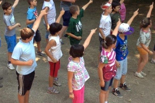 Un summer camp in inglese