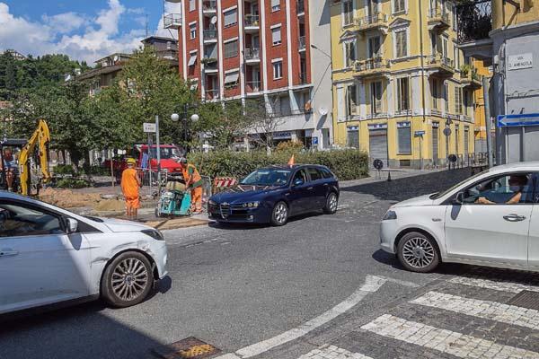 A Biella il via ai lavori in piazza Curiel