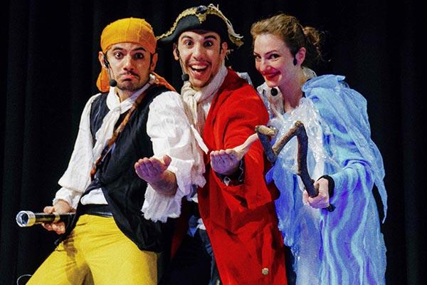 Animali e pirati, teatro per i piccoli
