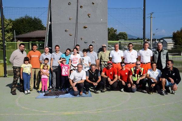 Bambini a lezione di montagna