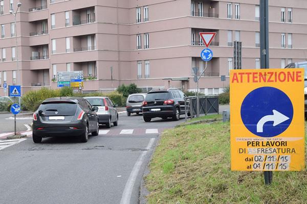 Da lunedì chiude un tratto di via Carso