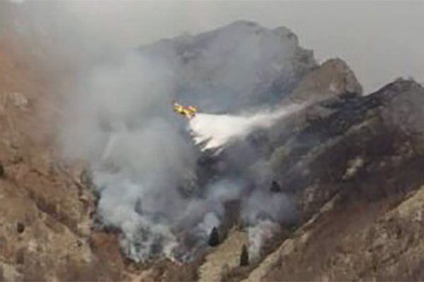 Valdescola, spegnere l’incendio è costato 300mila euro