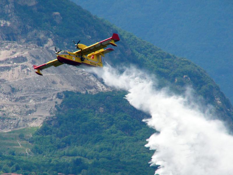 Incendi in montagna, disastro mai visto
