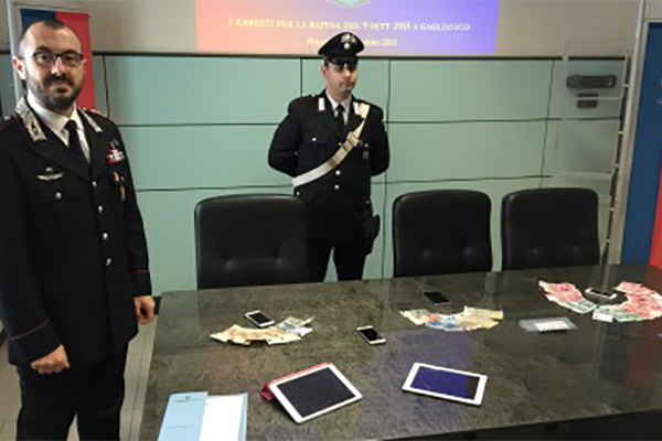 Rapina cinese: caccia al basista