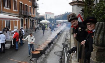 La pioggia non ferma la fagiolata di Chiavazza