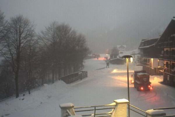 Protezione civile in preallerta, neve nella notte e domani