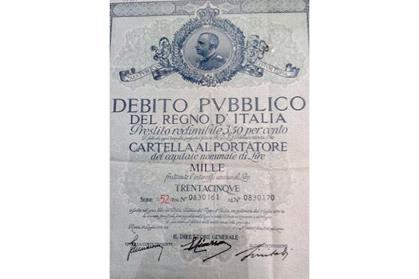 Trova Bot da 1000 lire, ora vale 41mila euro