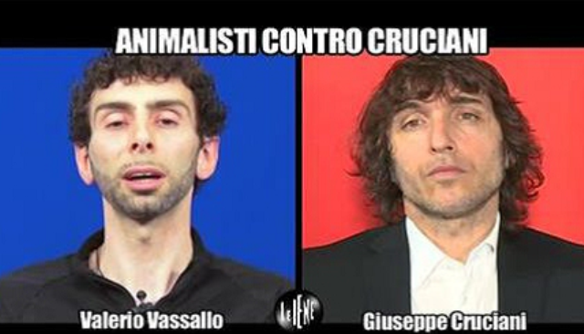 Il nazi vegano biellese e lo scontro con Cruciani