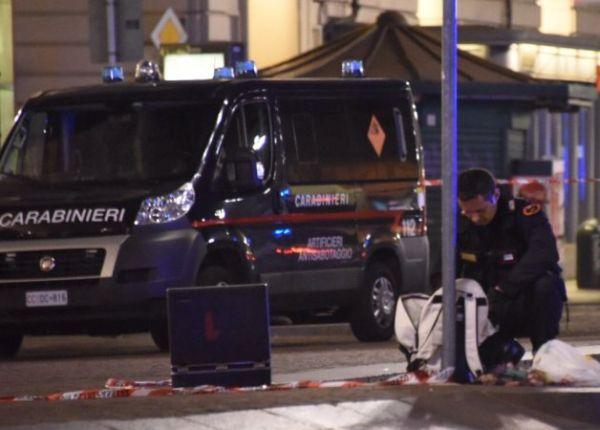 Paura per uno zainetto. Conteneva… cibo