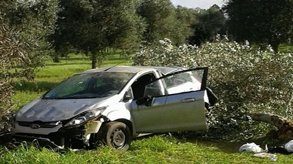 Donna di Biella fuori strada a Formigliana